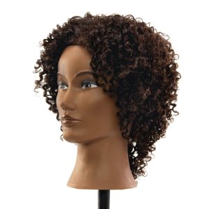 Amber 100% Human Textured Hair Mannequin